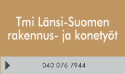 Tmi Länsi-Suomen Rakennus- ja Konetyöt logo
